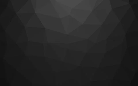 Dark Silver, Gray vector abstract mosaic background. Stock Illustration