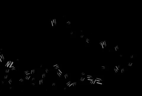 Dark silver, gray vector backdrop with long lines. Stock Illustration