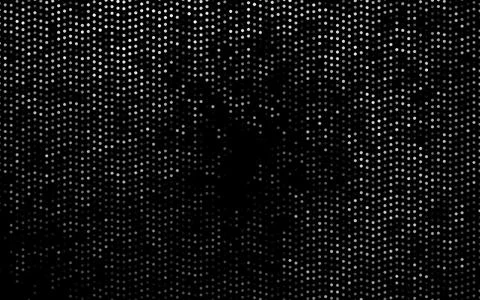 Dark Silver, Gray vector background with bubbles. Stock Illustration
