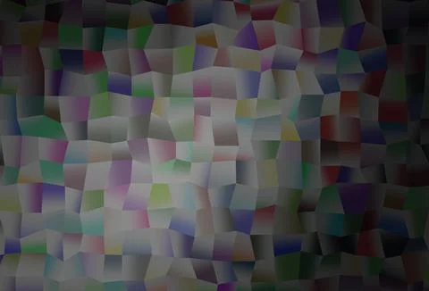 Dark Silver, Gray vector background with rectangles. 스톡 일러스트