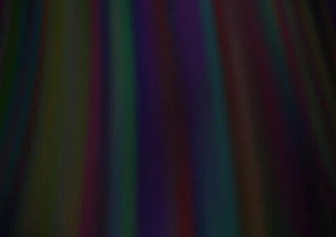 Dark Silver, Gray vector background with bubble shapes. Stock Illustration