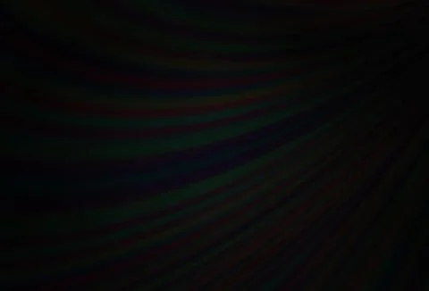 Dark Silver, Gray vector background with liquid shapes. Stock Illustration