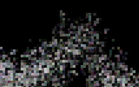 Dark Silver, Gray vector background with rectangles. Stock Illustration