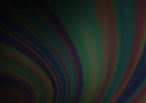 Dark Silver, Gray vector blurred shine abstract background. Stock Illustration