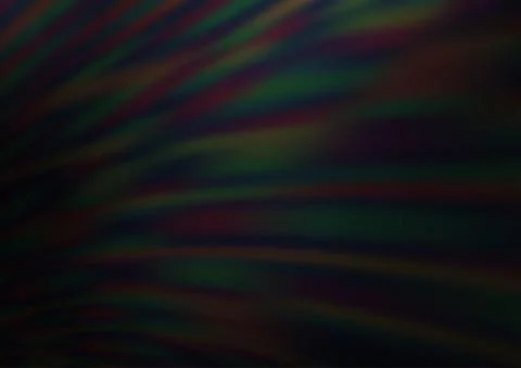 Dark Silver, Gray vector blurred and colored background. Stock Illustration