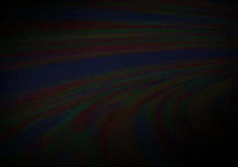 Dark Silver, Gray vector blurred bright background. Stock Illustration