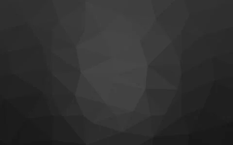 Dark Silver, Gray vector blurry triangle pattern. Stock Illustration