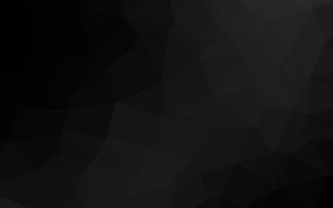 Dark Silver, Gray vector blurry triangle pattern. 스톡 일러스트
