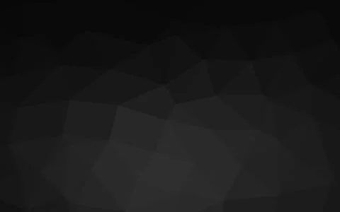 Dark Silver, Gray vector blurry triangle template. Illustrazione stock