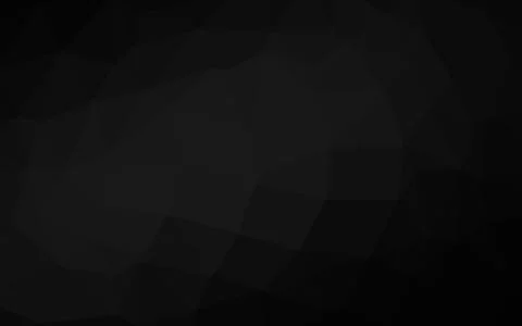 Dark Silver, Gray vector blurry triangle pattern. 스톡 일러스트