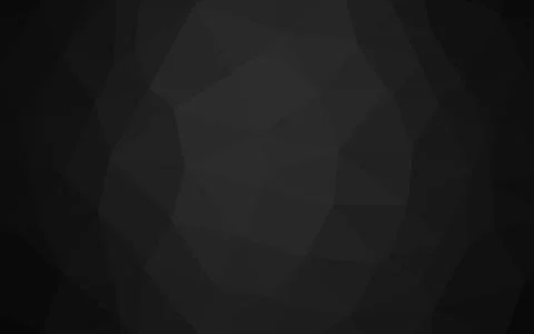 Dark Silver, Gray vector blurry triangle pattern. Stock Illustration