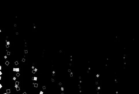 Dark Silver, Gray vector cover with polygonal style. Illustrazione stock