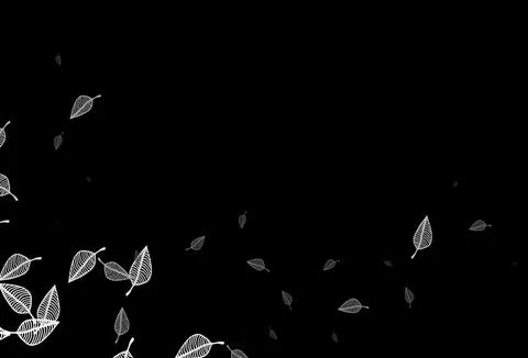 Dark Silver, Gray vector doodle texture. Stock Illustration