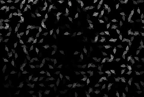 Dark Silver, Gray vector hand painted pattern. Stock Illustration