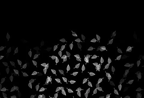 Dark Silver, Gray vector hand painted pattern. Stock Illustration