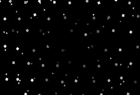 Dark Silver, Gray vector layout with circles, lines, rectangles. Stock-Illustration