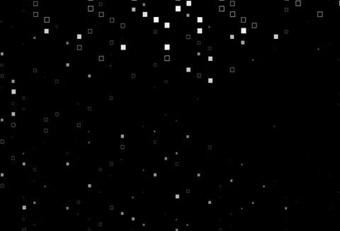 Dark Silver, Gray vector layout with rectangles, squares. Illustrazione stock