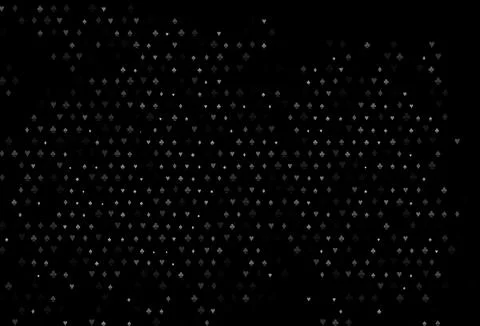 Dark Silver, Gray vector layout with elements of cards. 스톡 일러스트