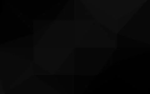 Dark Silver, Gray vector low poly cover. Illustrazione stock
