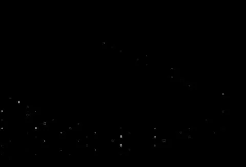 Dark Silver, Gray vector pattern with crystals, rectangles. イラスト素材