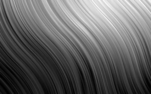 Dark Silver, Gray vector pattern with bubble shapes. イラスト素材