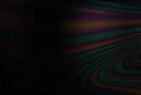 Dark Silver, Gray vector pattern with liquid shapes. 스톡 일러스트