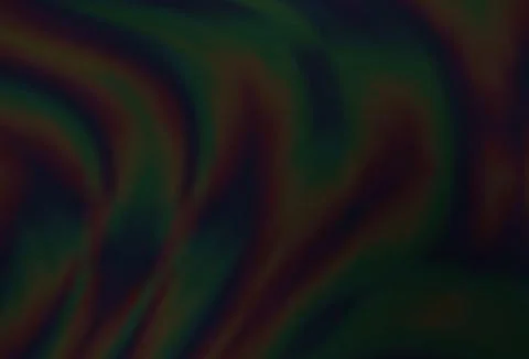 Dark Silver, Gray vector pattern with lines, ovals. Stock Illustration