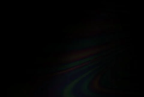 Dark Silver, Gray vector pattern with bubble shapes. Stock Illustration