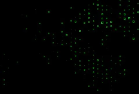 Dark Silver, Gray vector pattern in square style. 스톡 일러스트