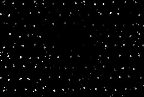 Dark Silver, Gray vector pattern in polygonal style with circles. Stock Illustration