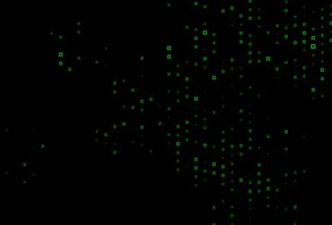 Dark Silver, Gray vector pattern in square style. 스톡 일러스트