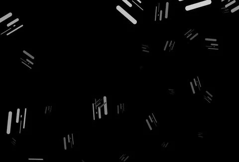 Dark silver, gray vector pattern with narrow lines. Stock Illustration