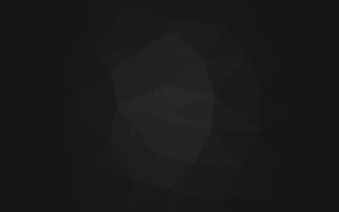 Dark Silver, Gray vector polygon abstract background. Stock Illustration