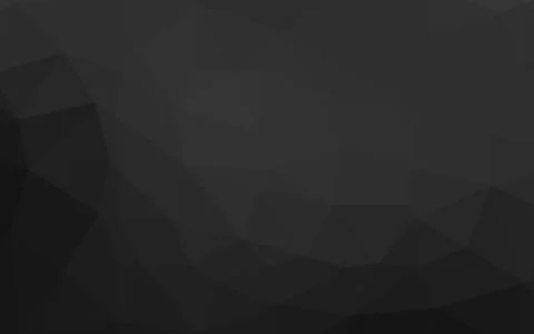 Dark Silver, Gray vector polygon abstract background. Stock Illustration