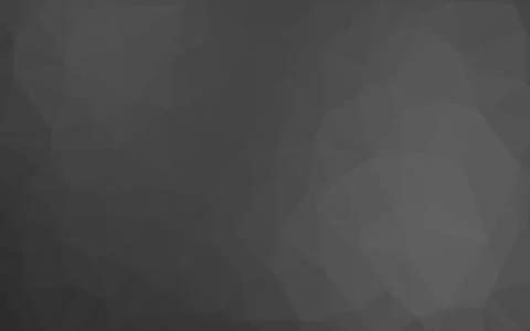Dark Silver, Gray vector polygonal pattern. Illustrazione stock