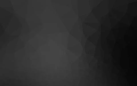 Dark Silver, Gray vector polygonal pattern. Illustrazione stock