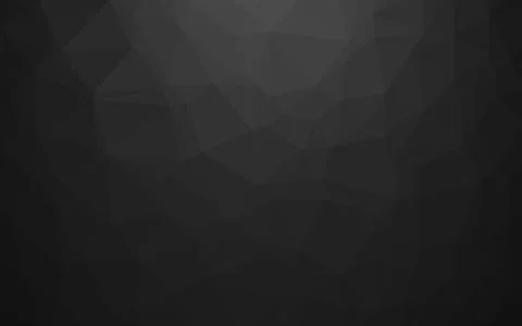 Dark Silver, Gray vector shining triangular background. Illustrazione stock