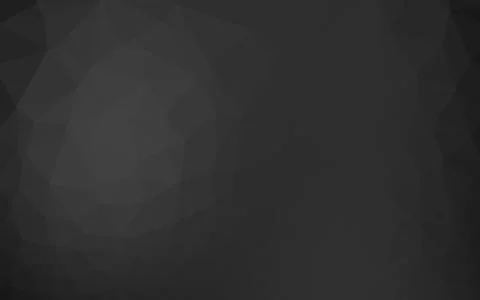 Dark Silver, Gray vector shining triangular background. Stock Illustration