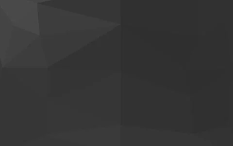 Dark Silver, Gray vector shining triangular pattern. 스톡 일러스트