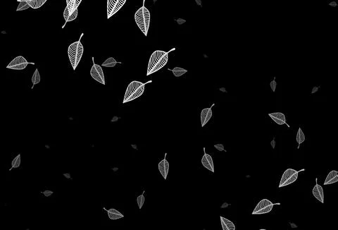 Dark Silver, Gray vector sketch backdrop. Stock Illustration