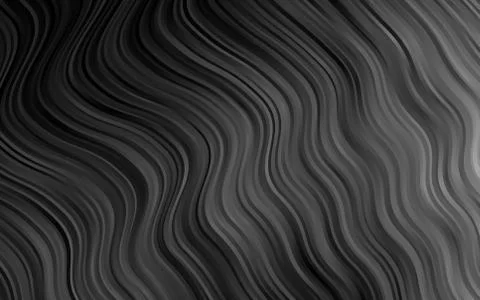 Dark Silver, Gray vector template with bubble shapes. Stock Illustration