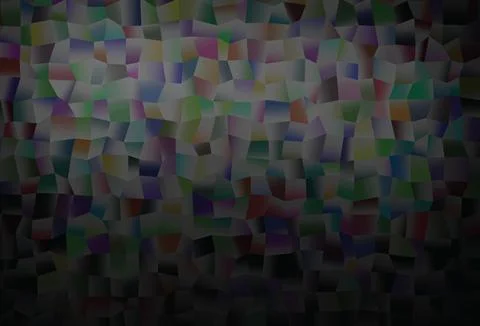 Dark Silver, Gray vector template with square style. Stock-Illustration