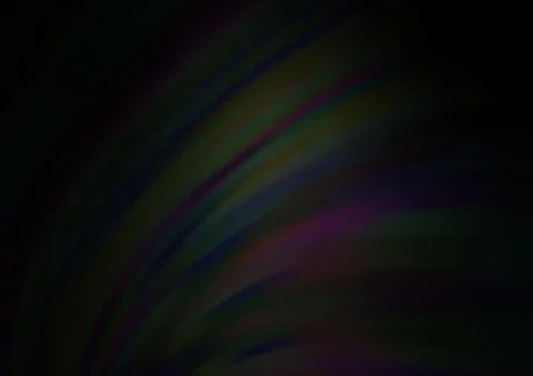 Dark Silver, Gray vector template with bubble shapes. Stock Illustration