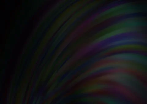 Dark Silver, Gray vector template with bubble shapes. Stock Illustration