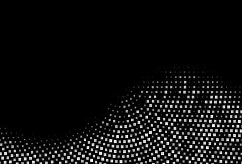 Dark Silver, Gray vector template with crystals, rectangles. Stock Illustration
