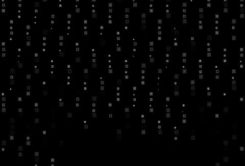 Dark Silver, Gray vector texture in rectangular, circular style. Illustrazione stock