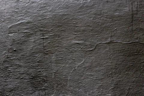 Dark silver wall with brush strokes texture and background Stock Photos