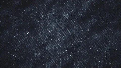 Dark Silver Wavy Diagonal Lines and Particles Stock Footage 152944387