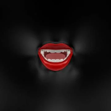 The dark singer Stock-Illustration