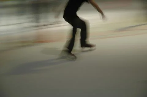 Dark skater Stock Photos